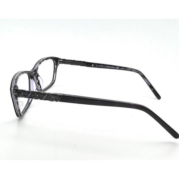 JESSICA MCCLINTOCK JMC4023 EGGPLANT EYEGLASSES SUNGLASSES FRAMES 55-19-145 - Picture 3 of 4